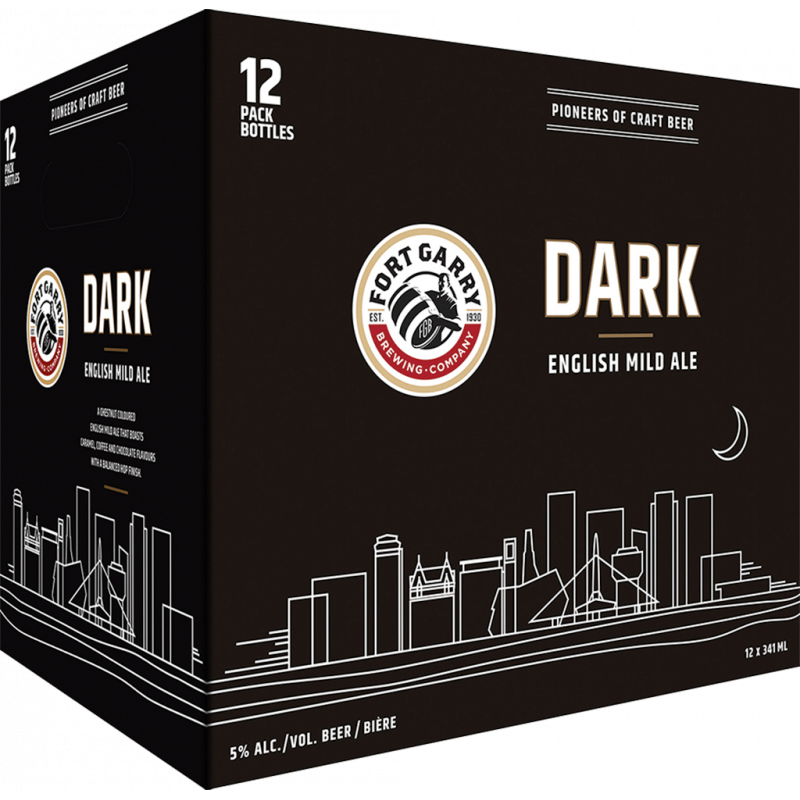 Fort Garry Dark Ale - 12 Cans